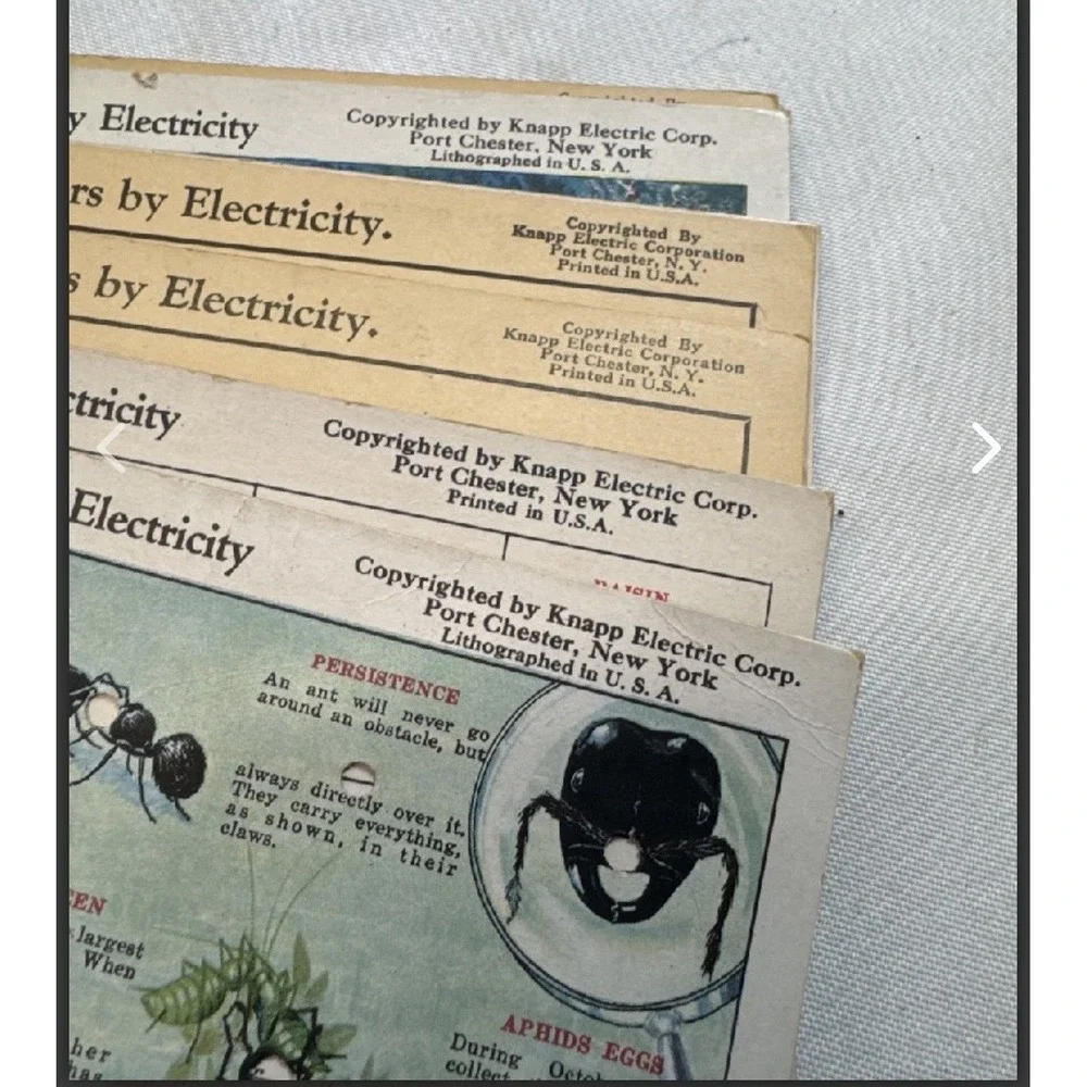 Vintage Knapp Electric Questioner Game  w/ Catalogs‎